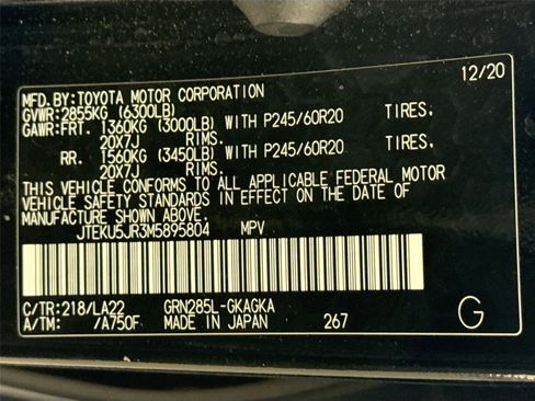 Certified 2021 Toyota 4Runner Limited image 63