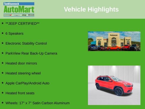 Certified 2021 Jeep Cherokee Latitude Plus image 6