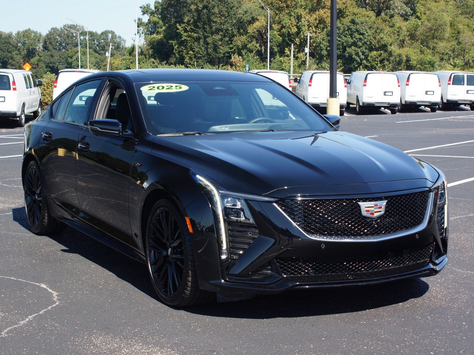 Used 2025 Cadillac CT5 V w/ LPO, ONYX Package RWD image 24