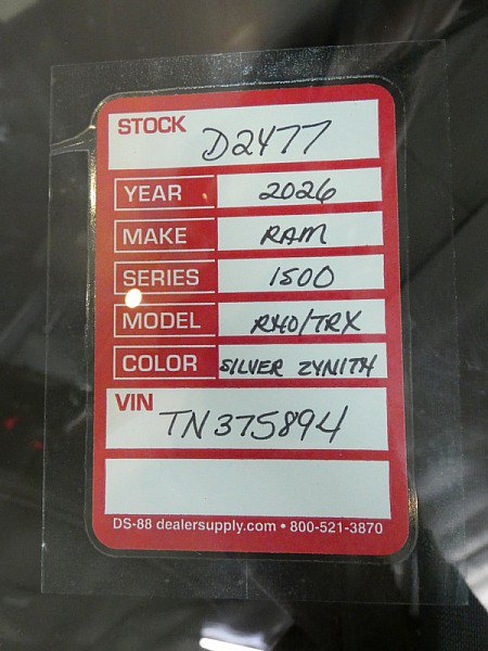 New 2026 RAM 1500 RHO AWD/4WD image 31