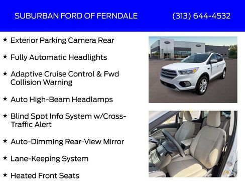 Used 2018 Ford Escape SE w/ Ford Safe & Smart Package FWD image 13