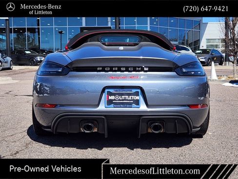 Used 2025 Porsche 718 Boxster Spyder RS w/ Accent Package Logos RWD image 6