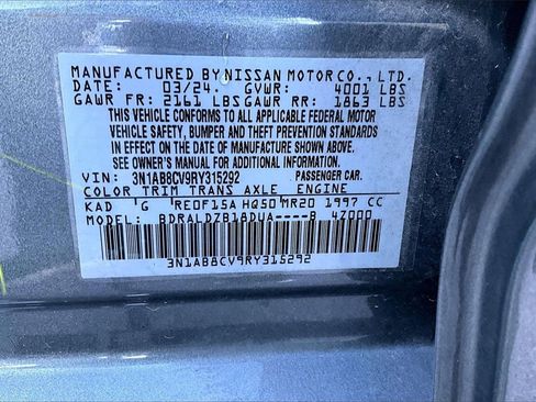 Used 2024 Nissan Sentra SV image 27