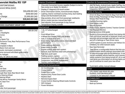 Used 2022 Chevrolet Malibu RS image 4