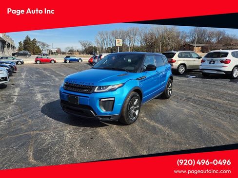 Used 2018 Land Rover Range Rover Evoque Landmark Edition AWD/4WD image 1