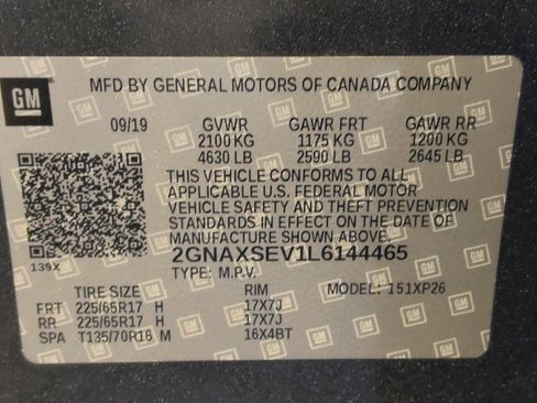 Used 2020 Chevrolet Equinox LS image 33