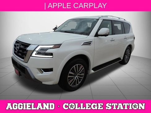 Certified 2024 Nissan Armada SL w/ Captain's Chairs Package RWD image 8