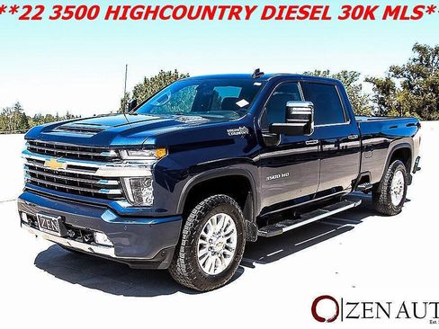 Used 2022 Chevrolet Silverado 3500 High Country w/ Z71 Off-Road Package AWD/4WD image 44