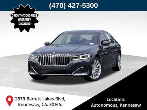 Used 2020 BMW 740i w/ Premium Package RWD image 1