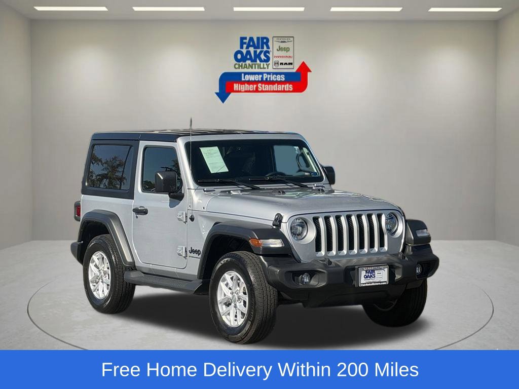 Certified 2023 Jeep Wrangler Sport AWD/4WD image 1