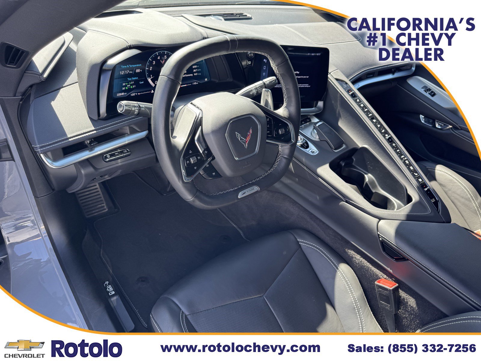Used 2024 Chevrolet Corvette Z06 w/ Battery Protection Package RWD image 16