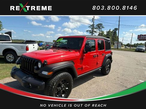 Used 2022 Jeep Wrangler Unlimited Sport AWD/4WD image 2