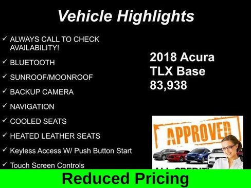 Used 2018 Acura TLX V6 w/ Advance Package FWD image 10
