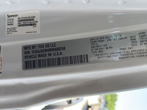 Used 2021 Jeep Wrangler Unlimited Sport AWD/4WD image 46
