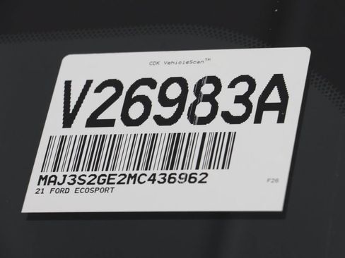 Used 2021 Ford EcoSport SE FWD image 27