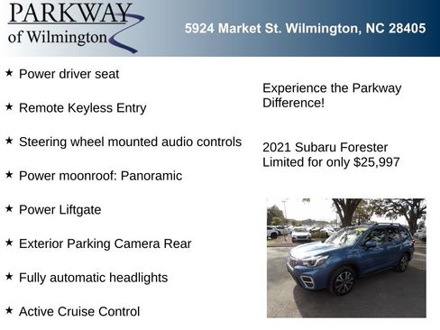 Used 2021 Subaru Forester Limited image 6