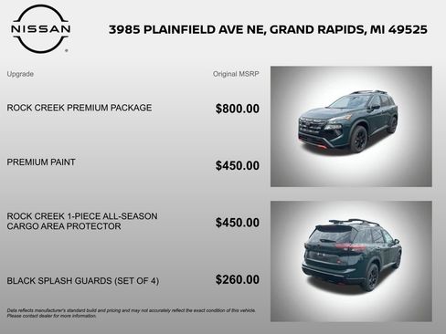 New 2026 Nissan Rogue SV w/ Rock Creek Premium Package image 6