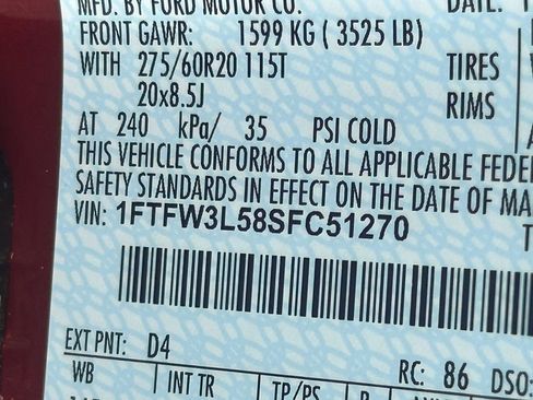 New 2025 Ford F150 XLT w/ Equipment Group 303A High image 41