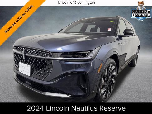 Used 2024 Lincoln Nautilus Reserve w/ Jet Appearance Package (87T) AWD/4WD image 1