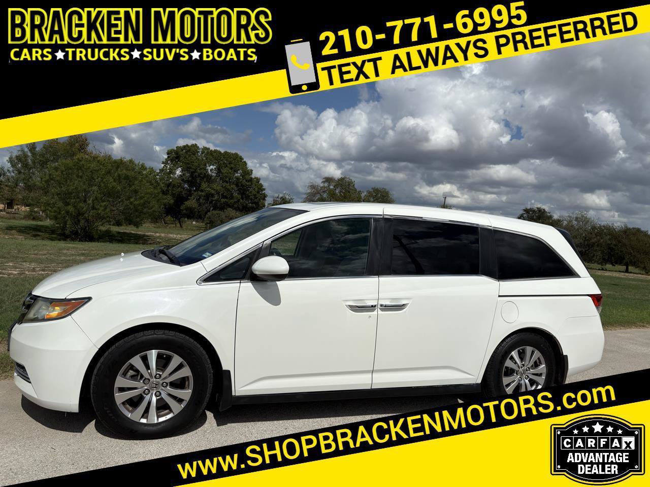 Used 2014 Honda Odyssey EX-L image 1