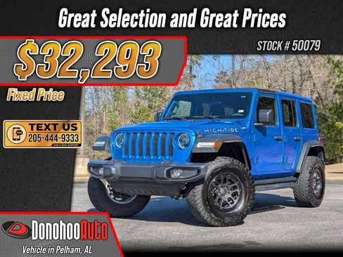 Used 2023 Jeep Wrangler Unlimited Sport AWD/4WD image 1