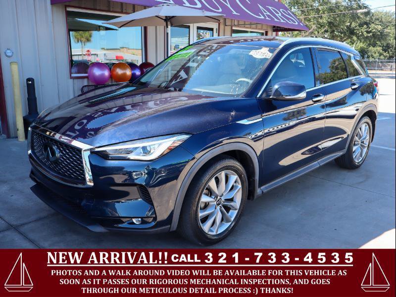 Used 2021 INFINITI QX50 Luxe w/ Cargo Package FWD image 1