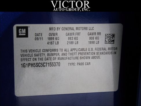 Used 2012 Chevrolet Cruze LTZ w/ RS Package image 35