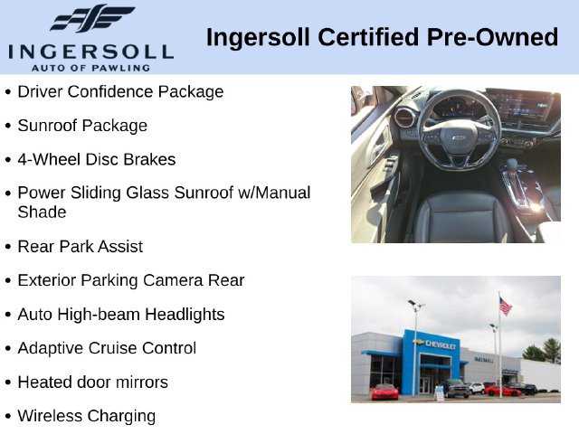 Used 2024 Chevrolet Trax RS w/ Sunroof Package FWD image 10