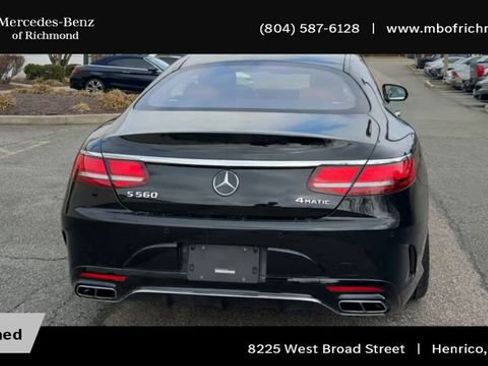 Certified 2018 Mercedes-Benz S 560 4MATIC Coupe image 9