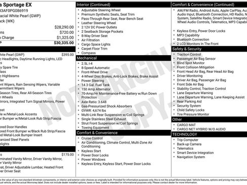 Certified 2023 Kia Sportage EX image 15