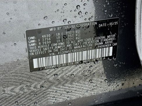 Used 2025 Subaru Legacy Premium w/ Popular Package #1A image 26