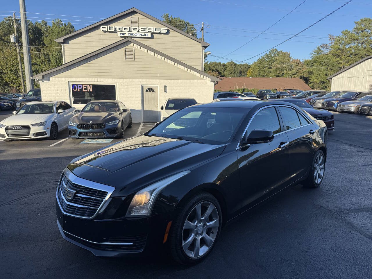 Used 2015 Cadillac ATS Luxury w/ Sun And Sound Package RWD image 1