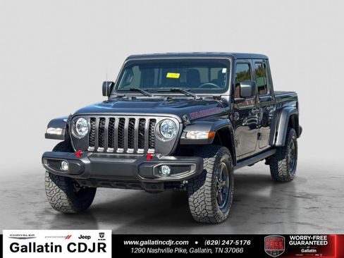 Certified 2023 Jeep Gladiator Rubicon w/ Cold Weather Group AWD/4WD image 1