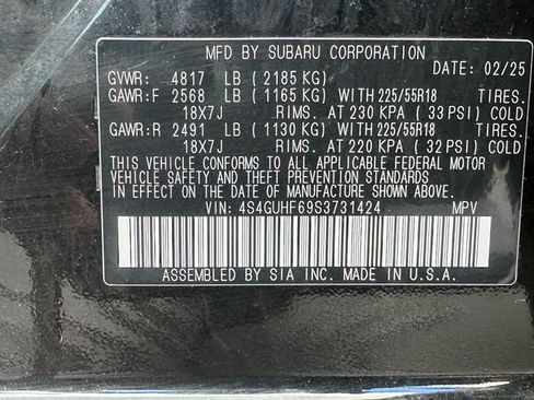 Used 2025 Subaru Crosstrek 2.5i Sport w/ Popular Package #3A AWD/4WD image 31