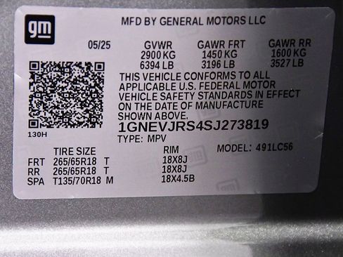 Used 2025 Chevrolet Traverse Z71 w/ Driver Confidence Package image 13