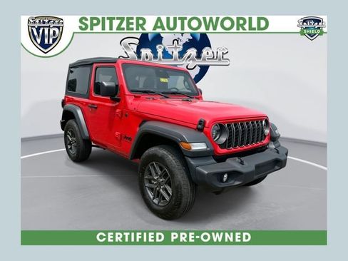 Used 2025 Jeep Wrangler Sport AWD/4WD image 1