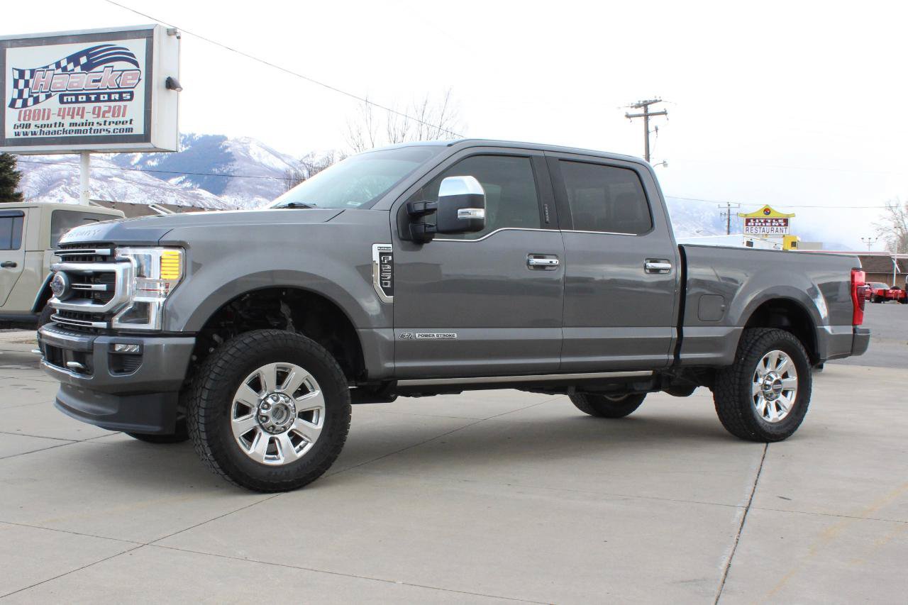 Used 2021 Ford F250 Platinum w/ FX4 Off-Road Package AWD/4WD image 25