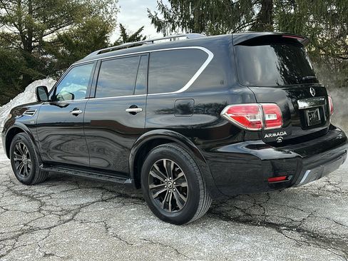 Certified 2019 Nissan Armada Platinum w/ Captain's Chairs Package image 8