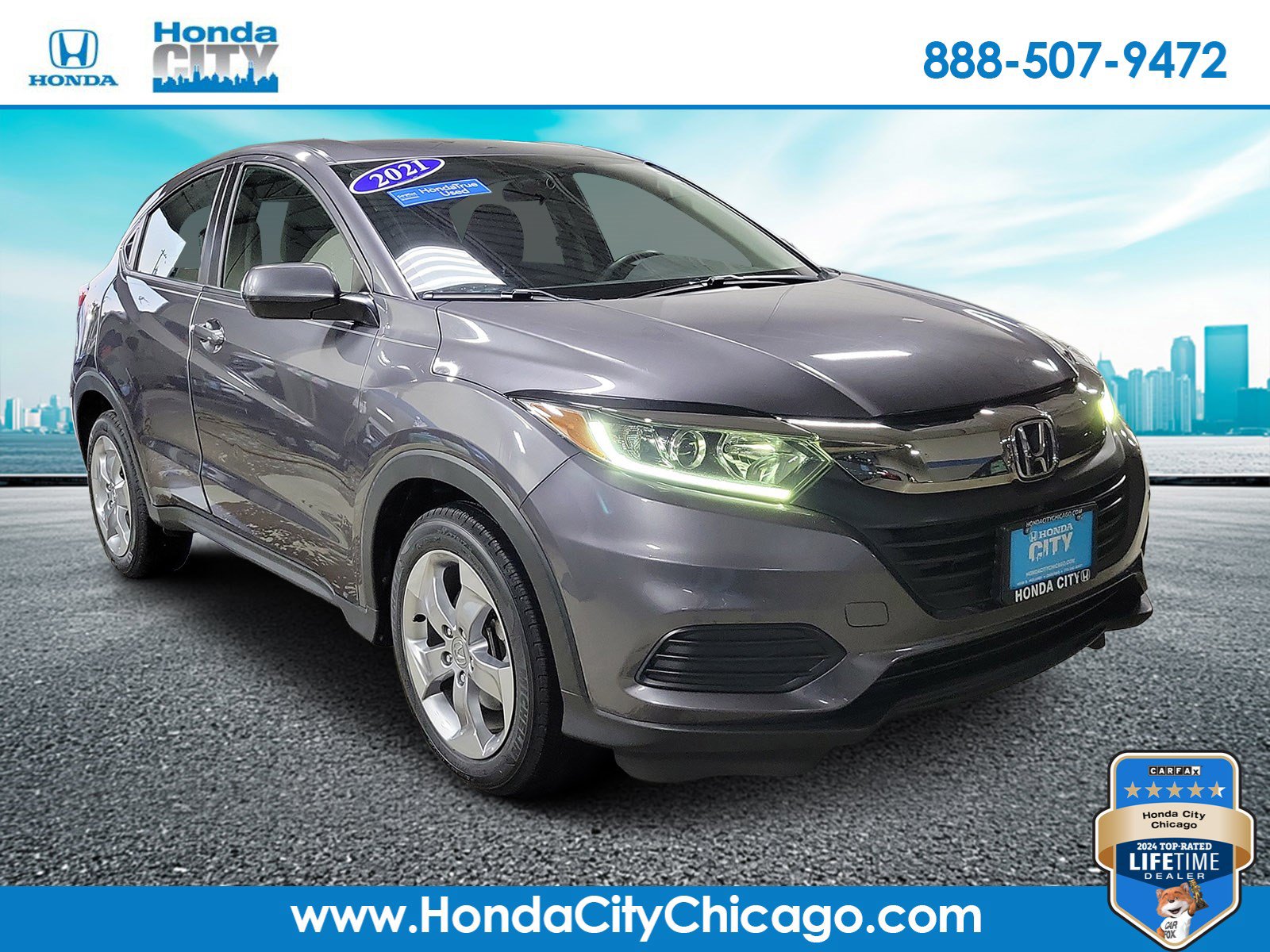Certified 2021 Honda HR-V LX image 1