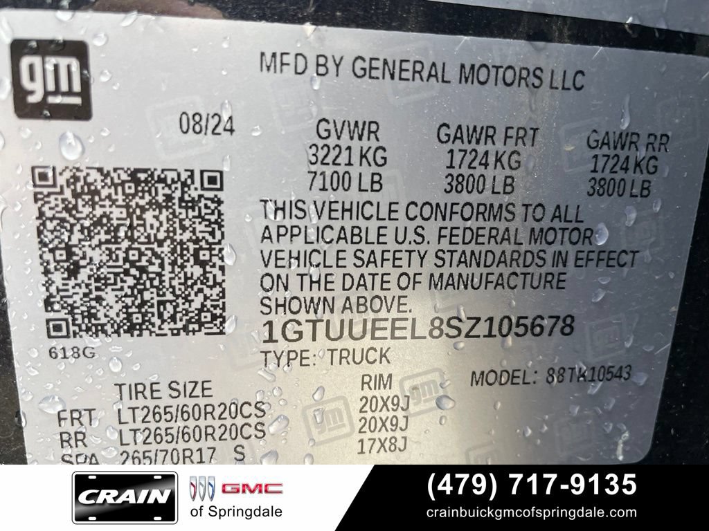 Used 2025 GMC Sierra 1500 AT4 w/ AT4 Premium Package AWD/4WD image 31