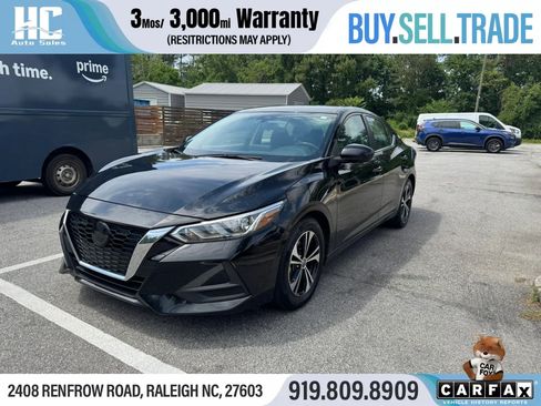 Used 2021 Nissan Sentra SV FWD image 1