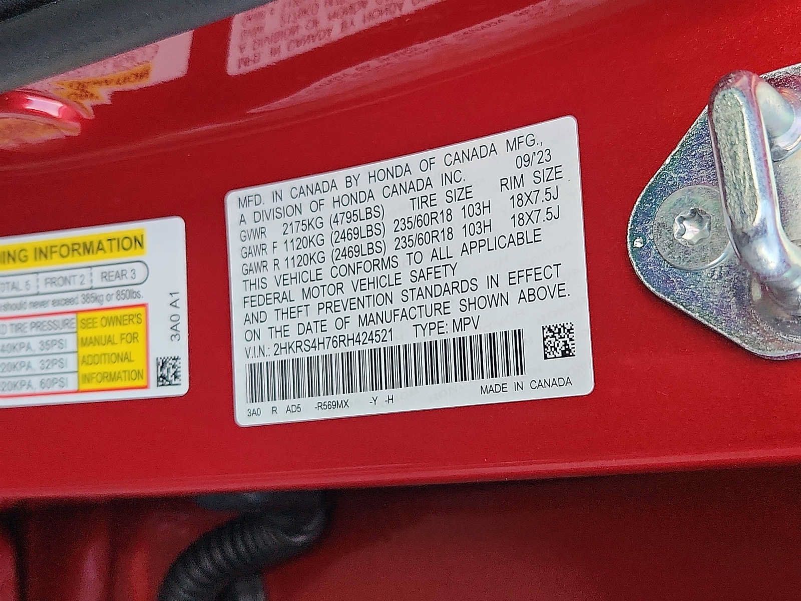 Certified 2024 Honda CR-V EX-L image 27