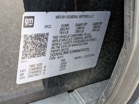 Used 2021 Chevrolet Tahoe RST w/ Rear Media and Nav Package image 41