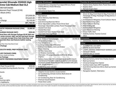 New 2025 Chevrolet Silverado 2500 High Country w/ High Country Premium Package