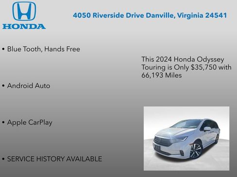 Used 2024 Honda Odyssey Touring image 12