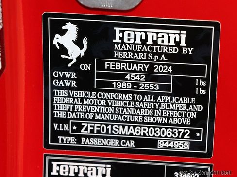 Certified 2024 Ferrari 296 GTS image 78