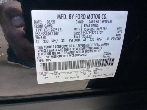 Used 2021 Ford Explorer XLT w/ Equipment Group 202A image 71