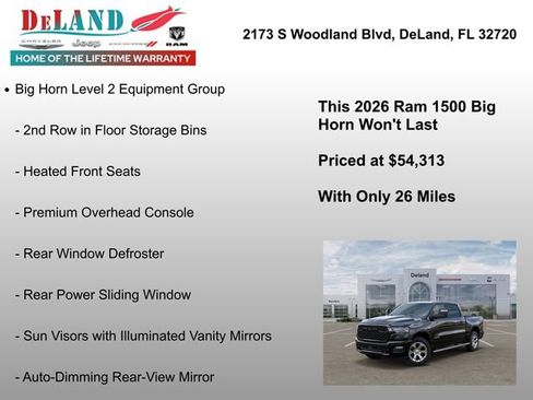 New 2026 RAM 1500 Big Horn image 7