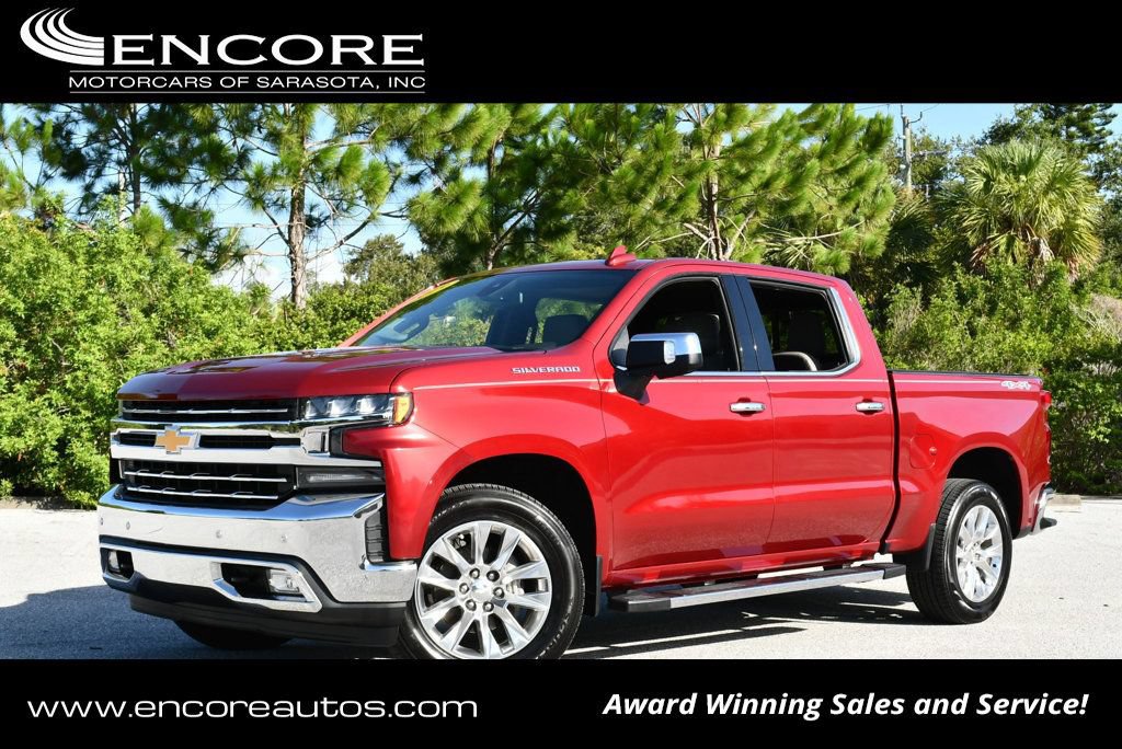 Used 2019 Chevrolet Silverado 1500 LTZ w/ LTZ Premium Package AWD/4WD image 1