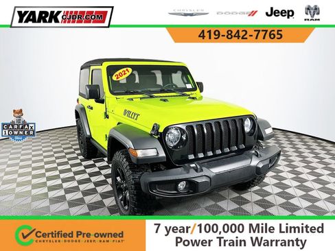 Certified 2021 Jeep Wrangler Sport image 1